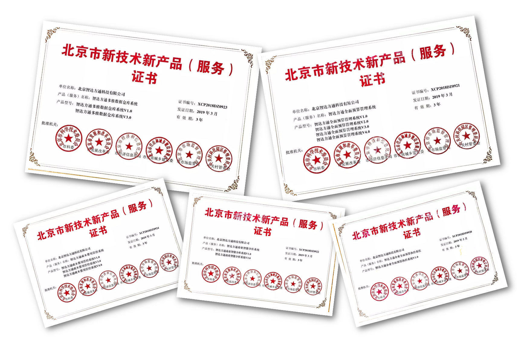 Intcubes Five Software Products Certified as New Technologies and New Products by Beijing Science and Technology Commission(图1)