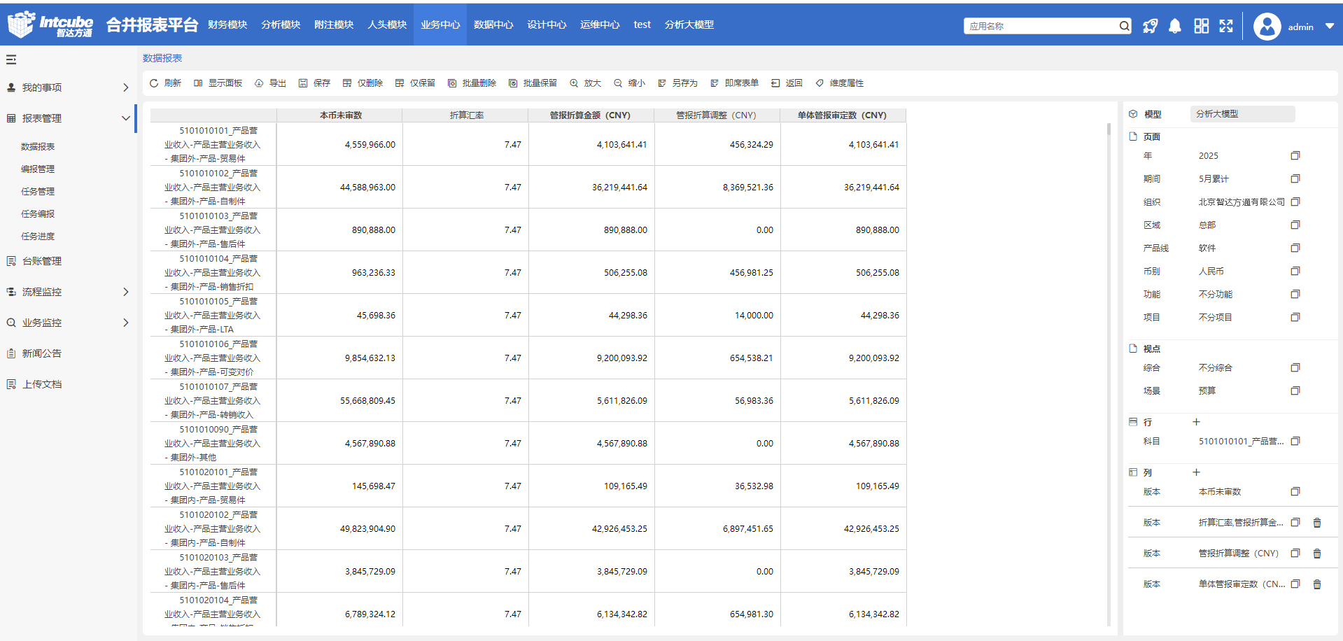 拖拽式即席分析平台
