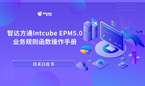 智达方通Intcube EPM V5.0业务规则函数操作手册